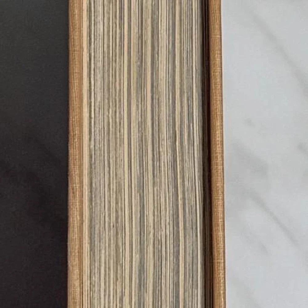 Vintage Outstanding Events of 1953 Hardcover History Book Tan Clothbound